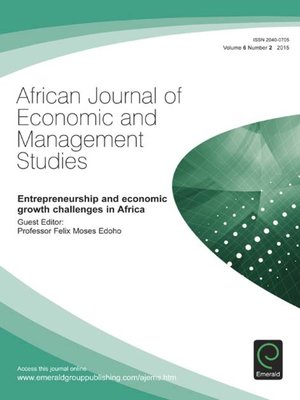cover image of African Journal of Economic and Management Studies, Volume 6, Issue 2